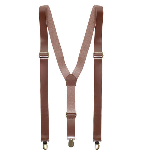 Widmann SRL Lederlook bretels voor party's