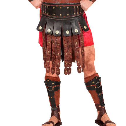 Widmann SRL Lederlook riem gladiator romeins