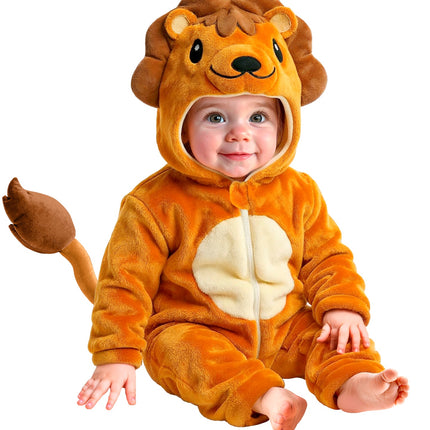 Widmann SRL Leeuwenpak pluche fluweel Leo