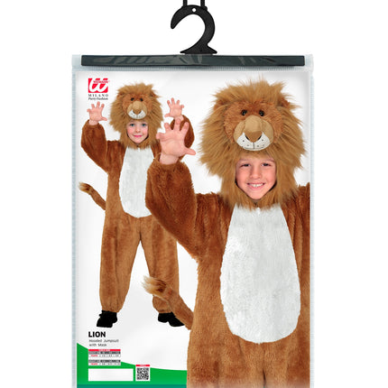 Widmann SRL Leeuwenpakje voor kinderen