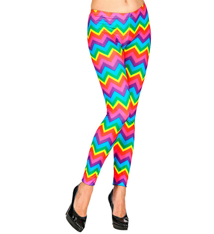 Widmann SRL Legging regenboog kleuren
