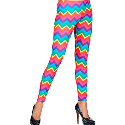 Widmann SRL Legging regenboog kleuren