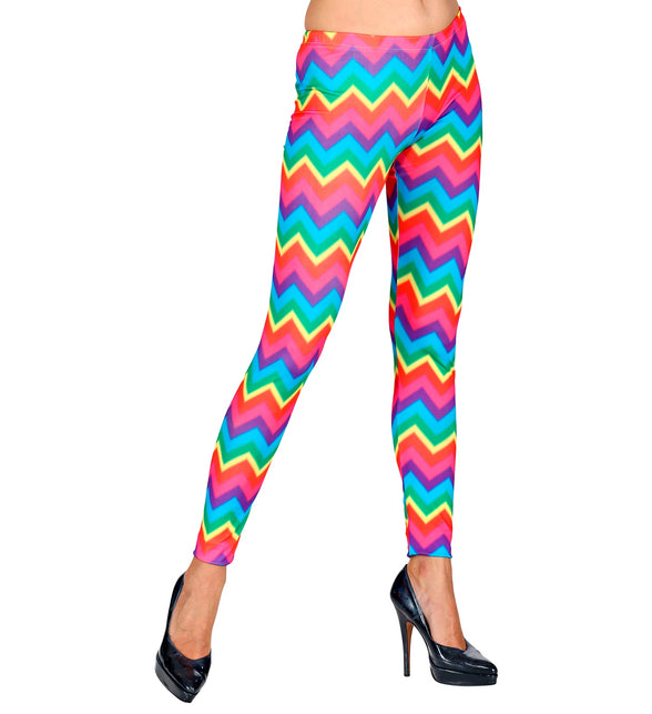Widmann SRL Legging regenboog kleuren