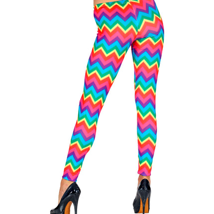 Widmann SRL Legging regenboog kleuren