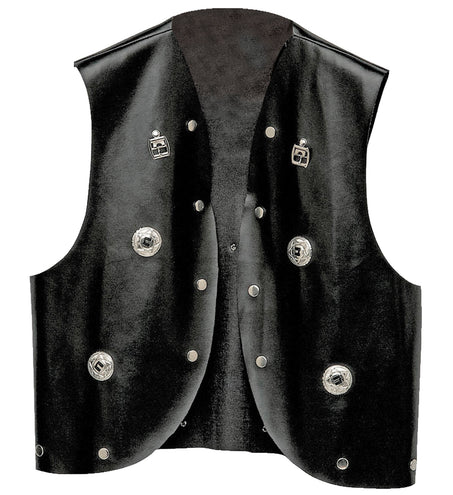 Widmann SRL Leren vest motor man