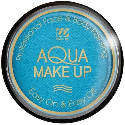 Widmann SRL Licht blauwe schmink waterbasis