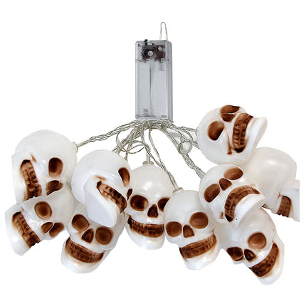 Widmann SRL Lichtketting deco met schedels
