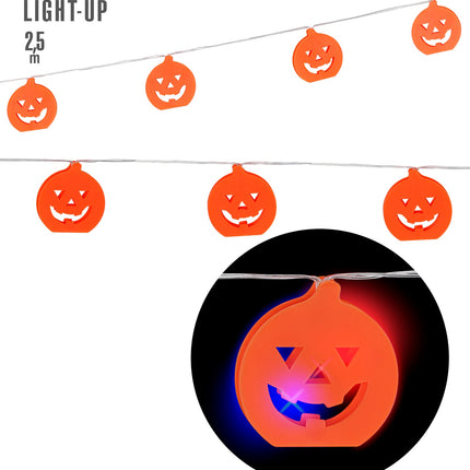 Widmann SRL Lichtketting pompoenen deco