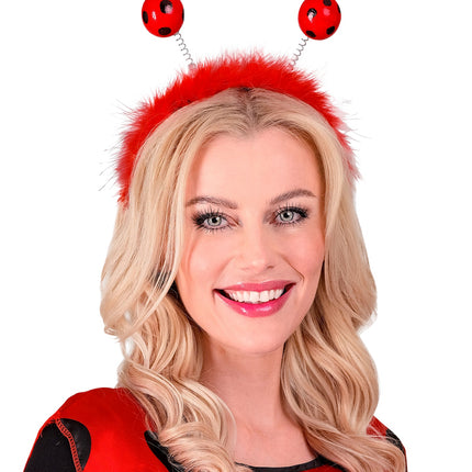 Widmann SRL Lieveheersbeestje boppers diadeem