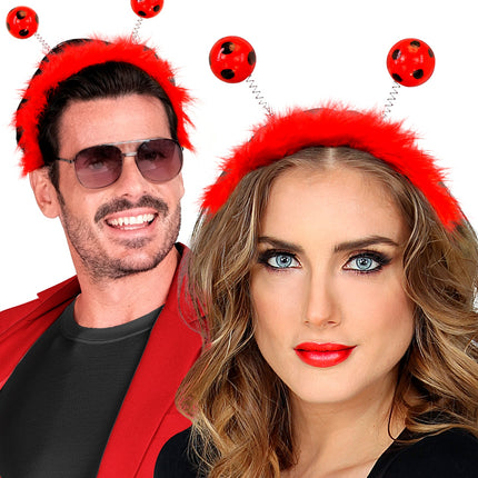 Widmann SRL Lieveheersbeestje boppers diadeem