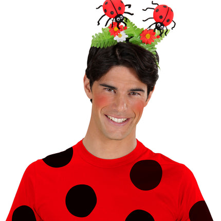 Widmann SRL Lieveheersbeestje haarband tiara