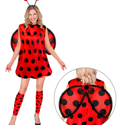 Widmann SRL Lieveheersbeestje kostuum