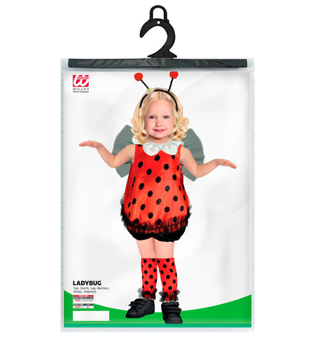 Widmann SRL Lieveheersbeestje kostuum kind