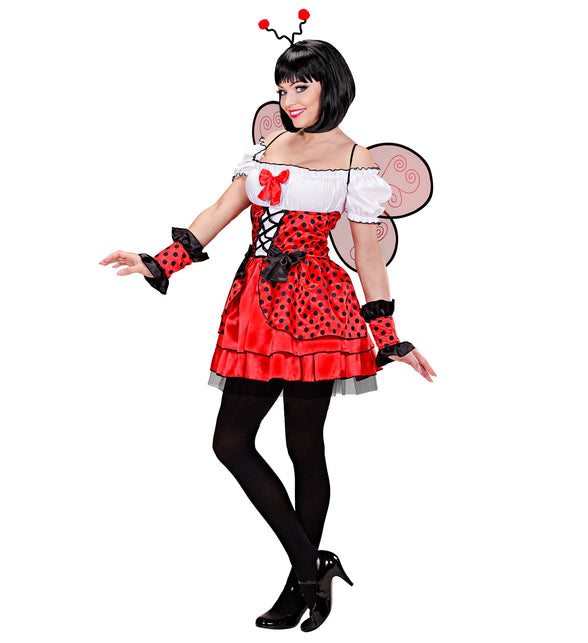 Widmann SRL Lieveheersbeestje kostuum Nore dames