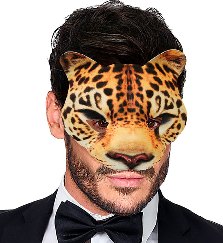 Widmann SRL Luipaard masker