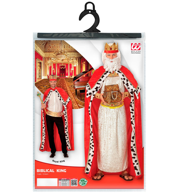 Widmann SRL Luxe cape koning volwassenen