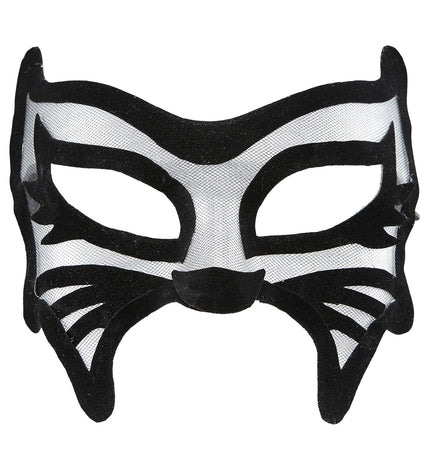 Widmann SRL Luxe katten oogmaskers in huidkleur