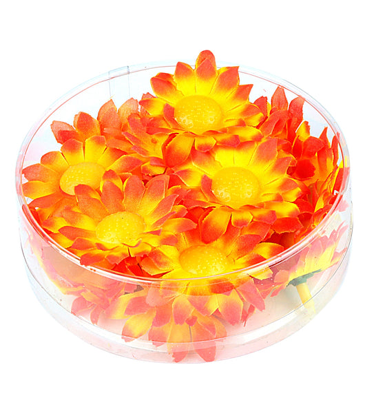 Widmann SRL Madelief decoratieve bloemen oranje geel