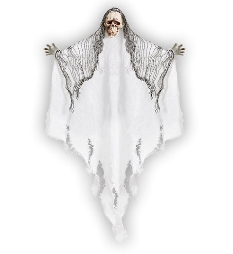 Widmann SRL Magere Hein decoratie wit 61cm