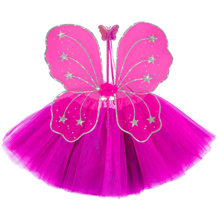 Widmann SRL Magische fee setjes donker roze