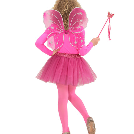 Widmann SRL Magische fee setjes donker roze