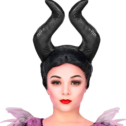 Widmann SRL Malefica hoorns hoofdband