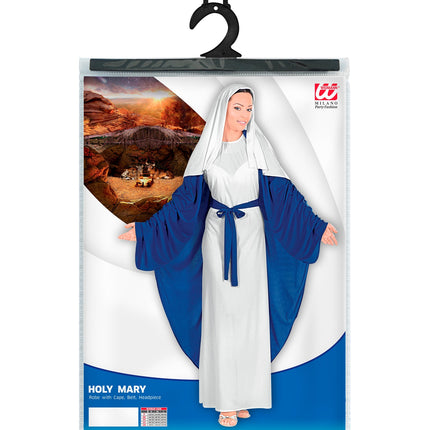 Widmann SRL Maria kostuum blauw wit