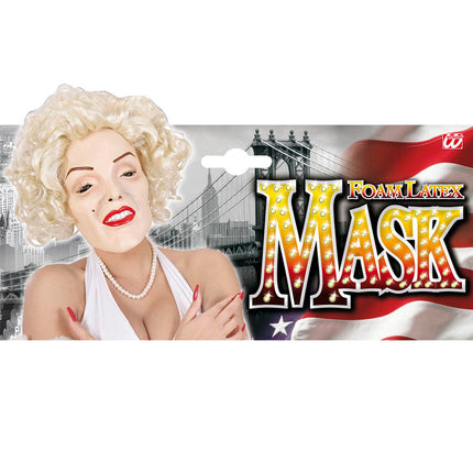 Widmann SRL Marilyn Monroe masker latex
