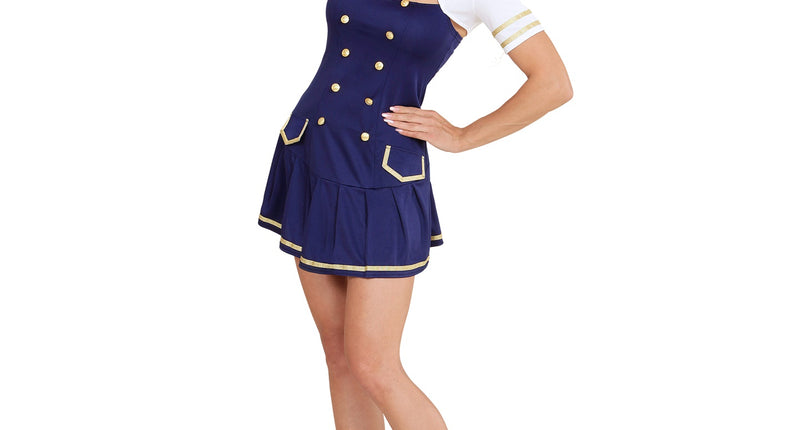 Widmann SRL Marine kapitein kostuum dames