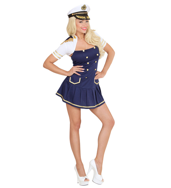 Widmann SRL Marine kapitein kostuum dames