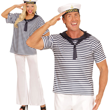 Widmann SRL Marine verkleedset volwassenen