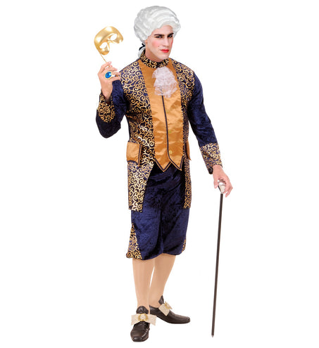 Widmann SRL Markies kostuum in blauw