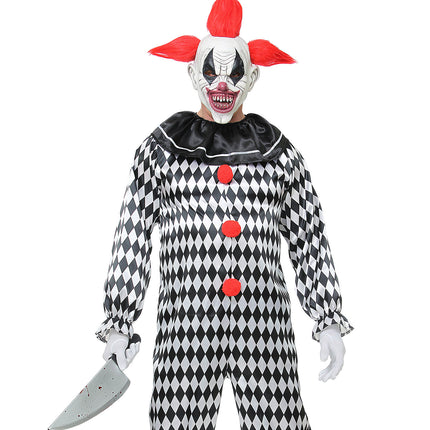 Widmann SRL Masker horror clown Wessel met haar