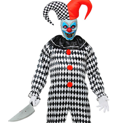 Widmann SRL Masker horror nar Kevin met muts