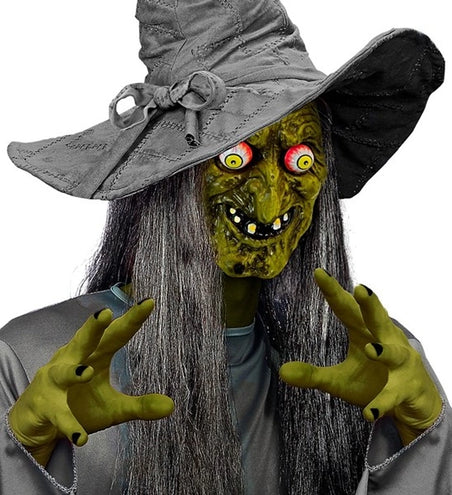 Widmann SRL Masker met wiebelende ogen hek Sara