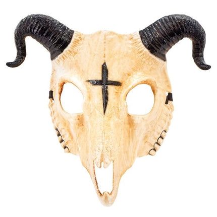 Widmann SRL Masker ram schedel satanisch Niek