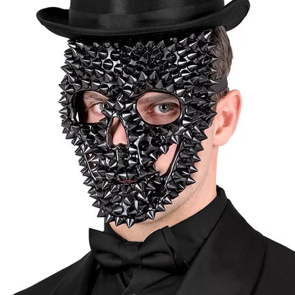 Widmann SRL Masker schedel zwart met nage Vera