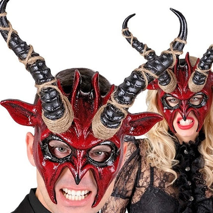 Widmann SRL Masker sjamaan duivel Mats