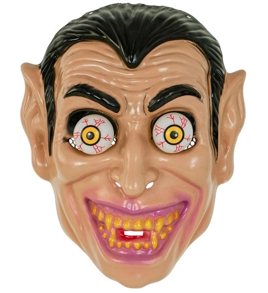 Widmann SRL Masker wiebelende ogen vampier hard plastic Pim
