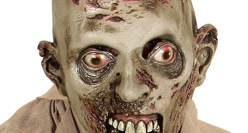 Widmann SRL Melaatsen masker voor Halloween