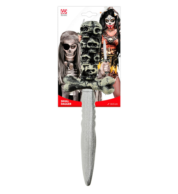 Widmann SRL Mes halloween met schedels