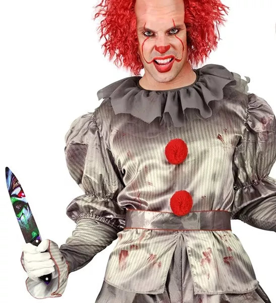Widmann SRL Mes kwaadaardige clown 31cm Guus