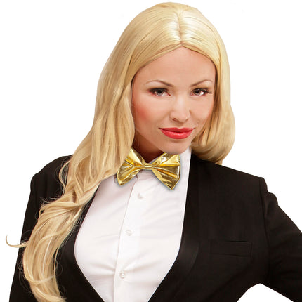 Widmann SRL Metallic gouden strikjes voor party's