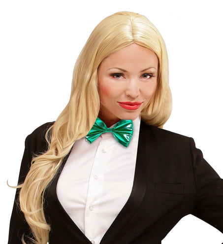 Widmann SRL Metallic groene strikjes