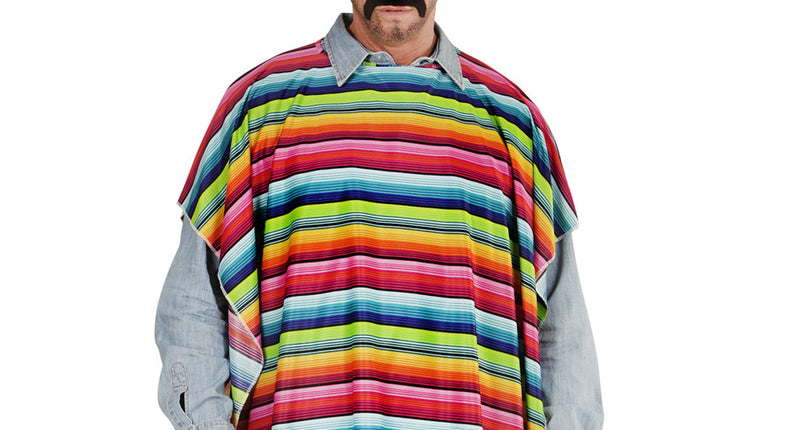 Widmann SRL Mexicaanse poncho volwassenen