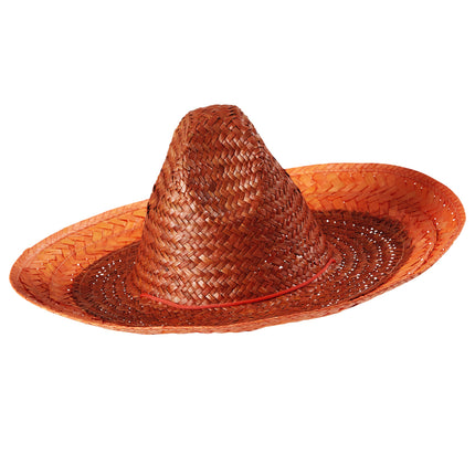 Widmann SRL Mexicaanse sombrero oranje