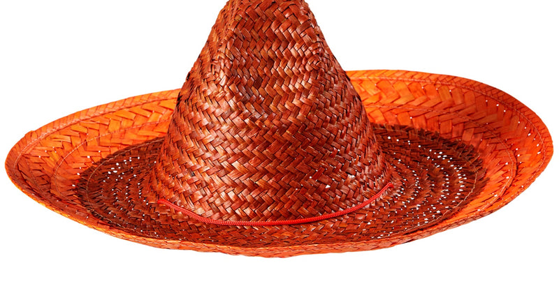 Widmann SRL Mexicaanse sombrero oranje