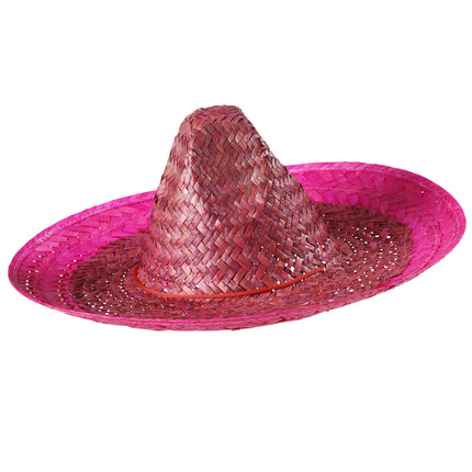 Widmann SRL Mexicaanse sombrero roze