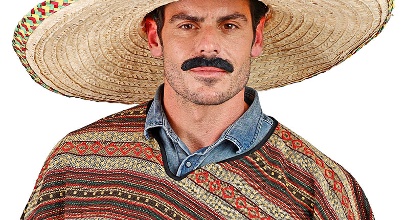 Widmann SRL Mexicaanse sombrero stro naturel