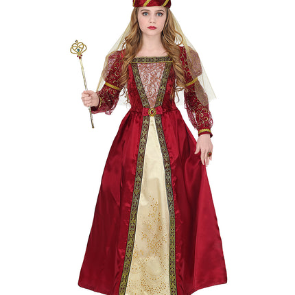 Widmann SRL Middeleeuws kostuum prinses Helena kinderen